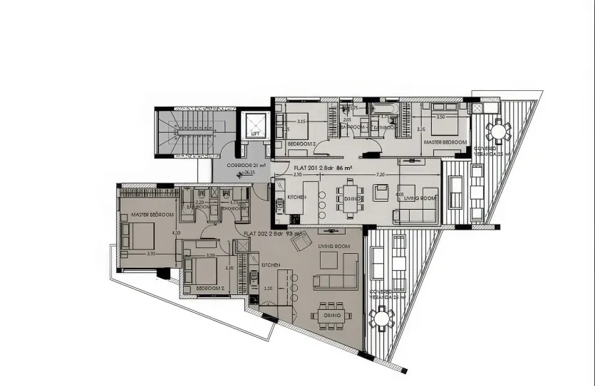 Квартира с 2-мя спальнями - 12835, photo 9