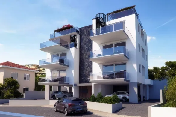 Apartment in Panthea, Mesa Geitonia, Limassol - 12874