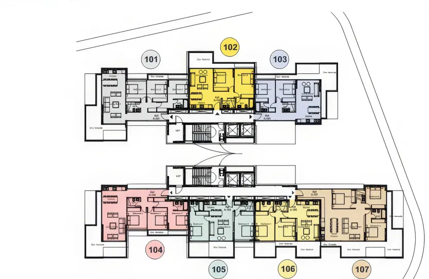 Квартира с 2-мя спальнями - 13814, photo 9