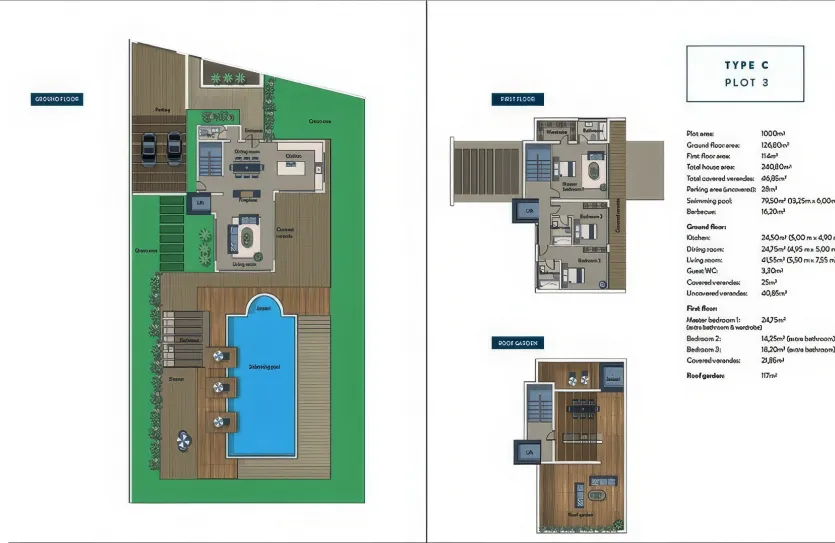 Дом с 3-мя спальнями - 14012, photo 28