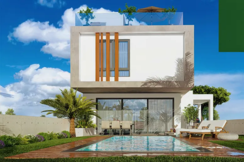 3 bedroom villa in Livadia, Larnaca, new development