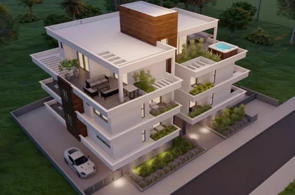 Penthouse in Germasogeia, Limassol - 14226, new development