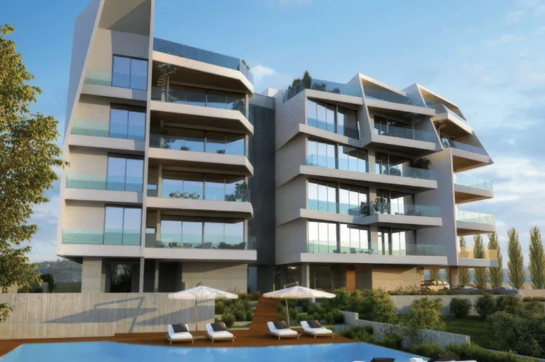 3 bedroom penthouse in Germasogeia, Limassol, new development
