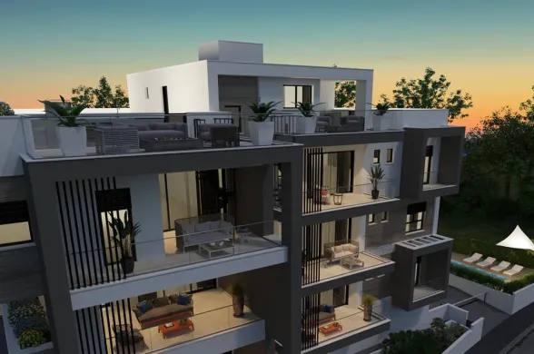 Penthouse in Panthea, Mesa Geitonia, Limassol - 15131, new development