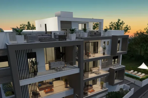 Penthouse in Panthea, Mesa Geitonia, Limassol - 15131