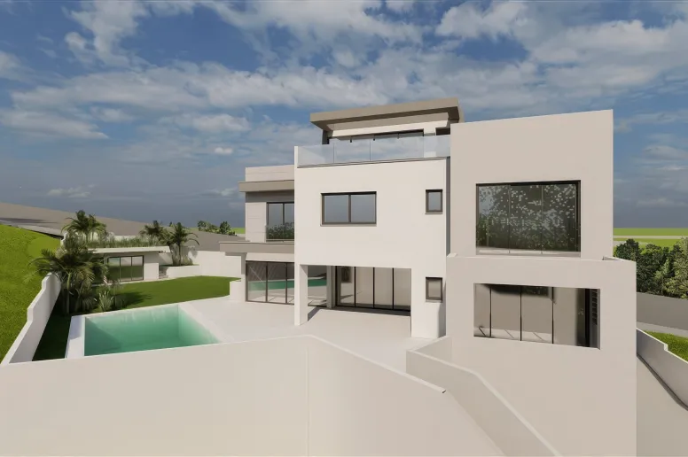 5 bedroom villa in Mouttagiaka, Limassol, new development