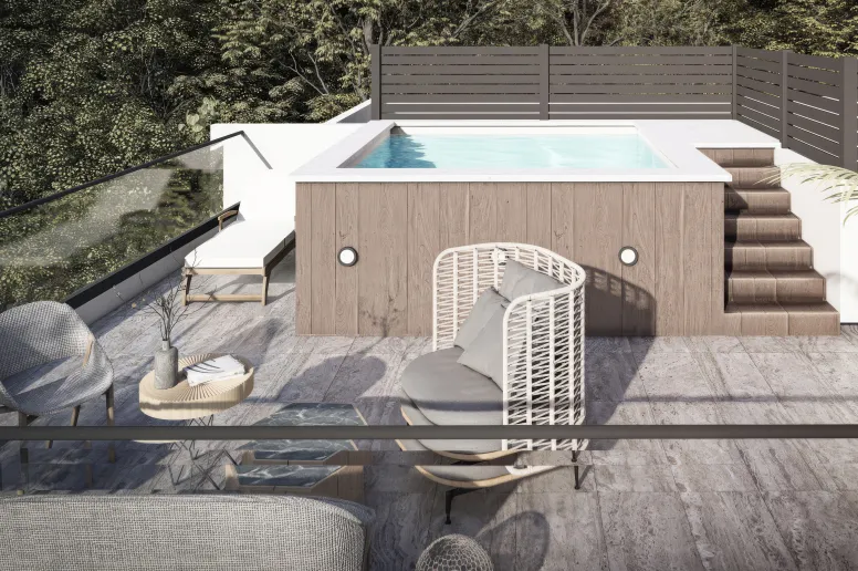 2 bedroom penthouse in Kato Polemidia, Limassol