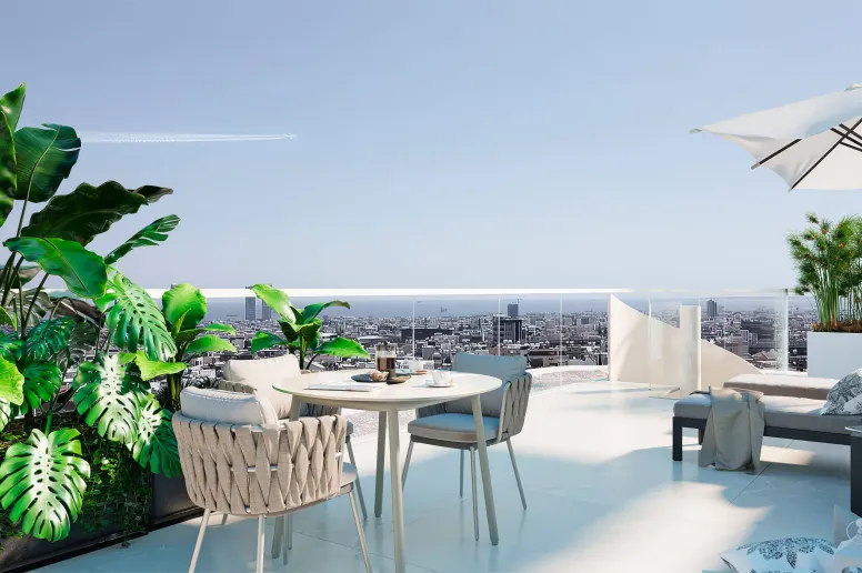 3 bedroom penthouse in Germasogeia, Limassol, new development