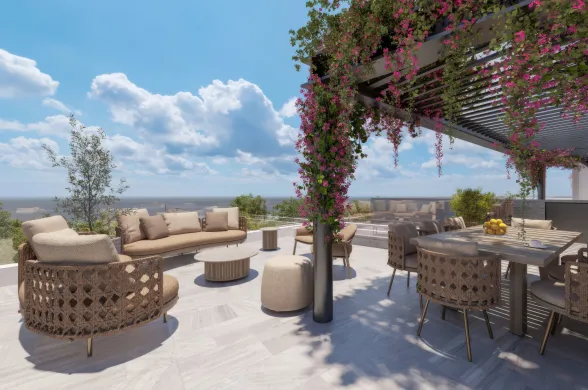 Penthouse in Germasogeia, Limassol - 15973, new development