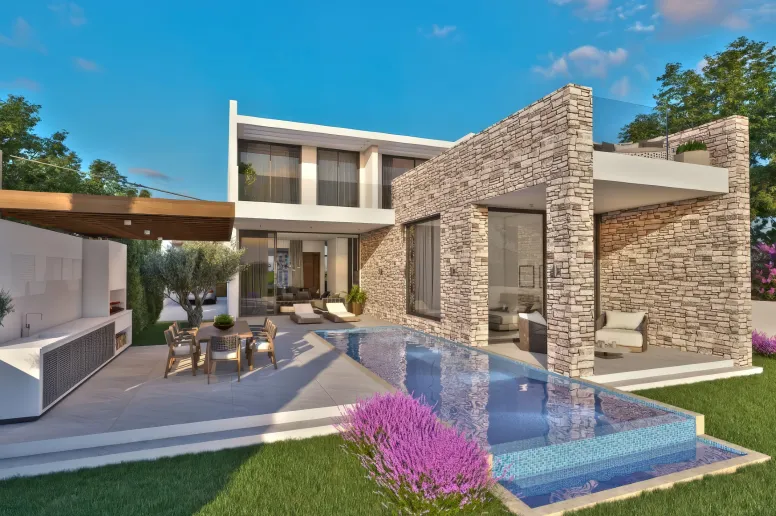 4 bedroom villa in Tombs of the Kings area, Paphos Town, Paphos