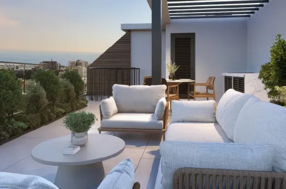 2 bedroom penthouse in Agios Athanasios, Limassol, new development
