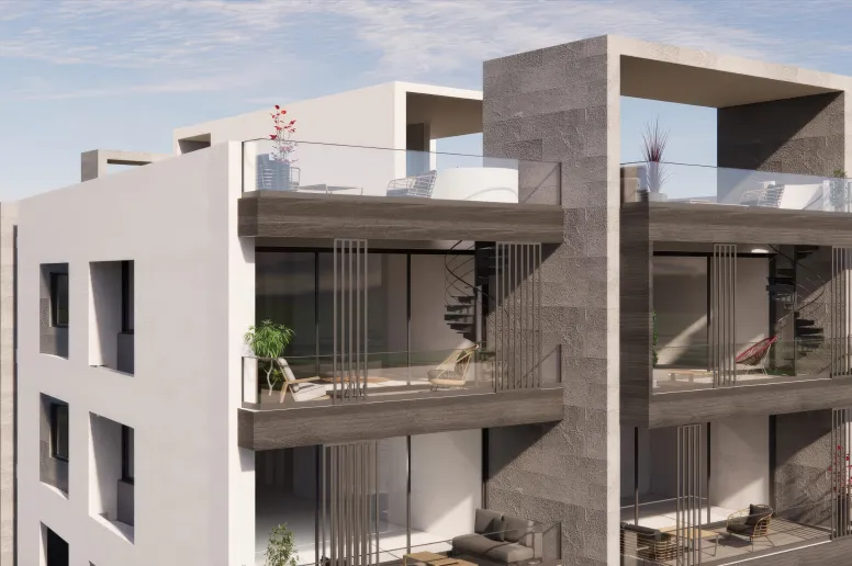 2 bedroom penthouse in Livadia, Larnaca, new development