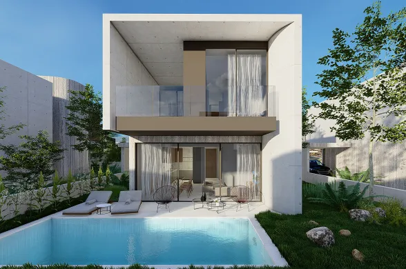 3 bedroom house in Kissonerga, Paphos, new development