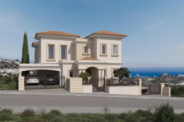 Residential plot with a planning permit in Agios Tychonas, Limassol