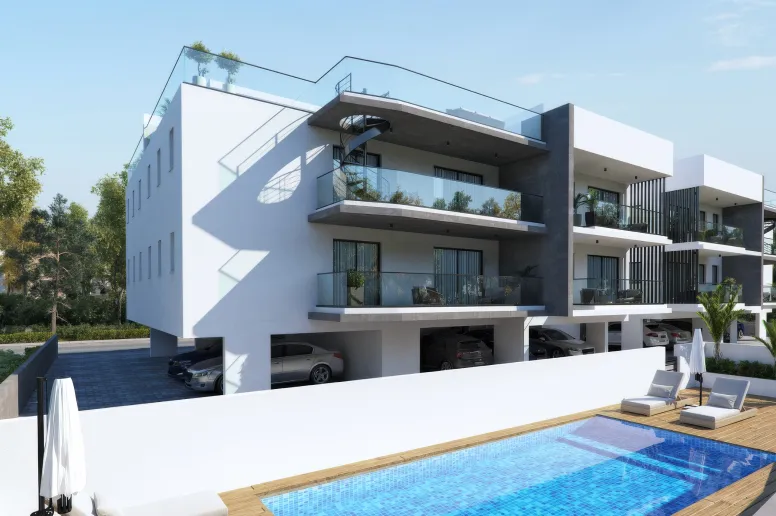 2 bedroom penthouse in Oroklini, Larnaca, new development