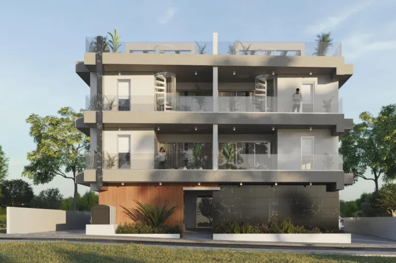 2 bedroom penthouse in Oroklini, Larnaca, new development