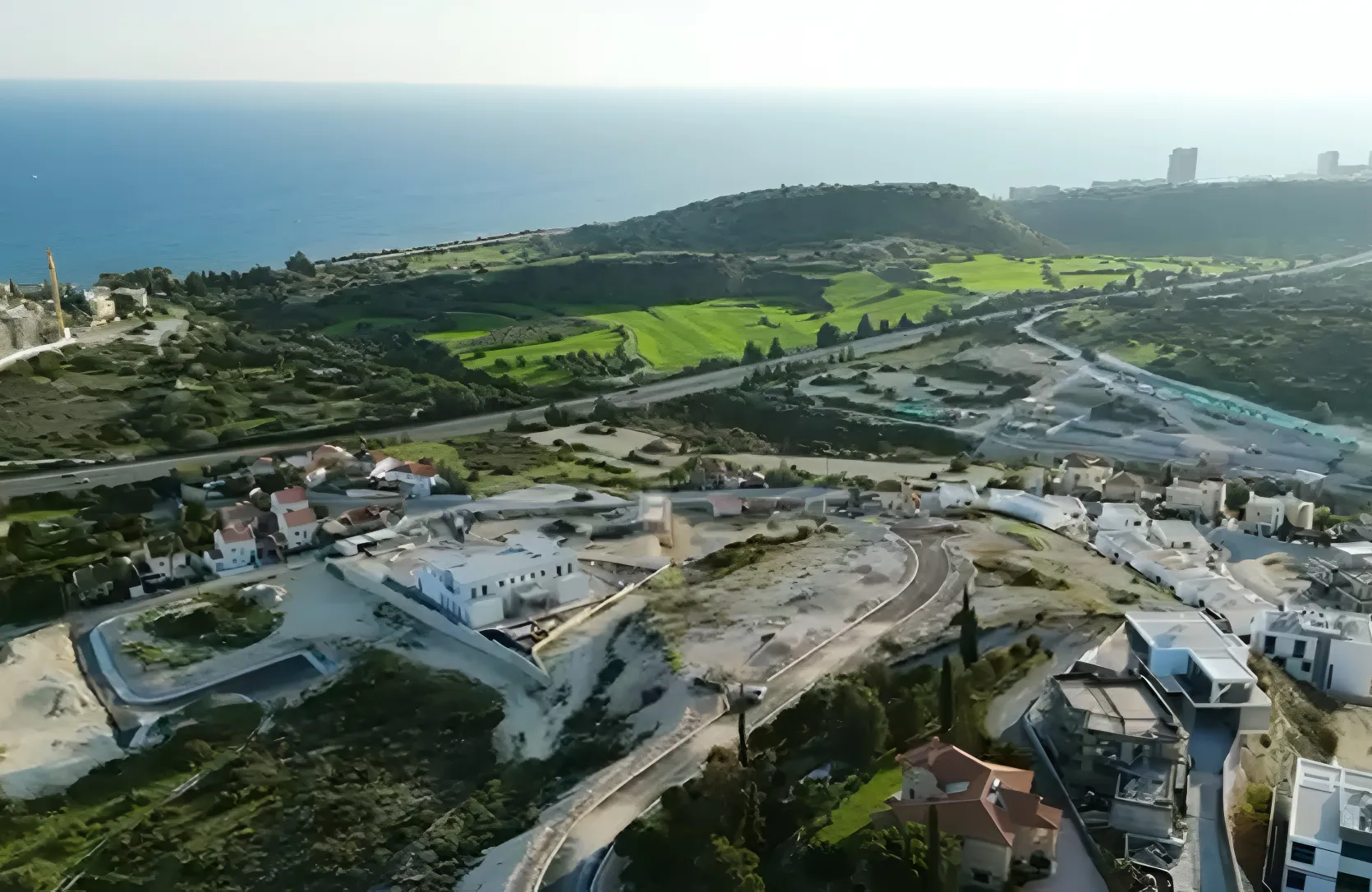Limassol Property Plot in Agios Tychonas with Sea View-1.435m2 for sale - 16932