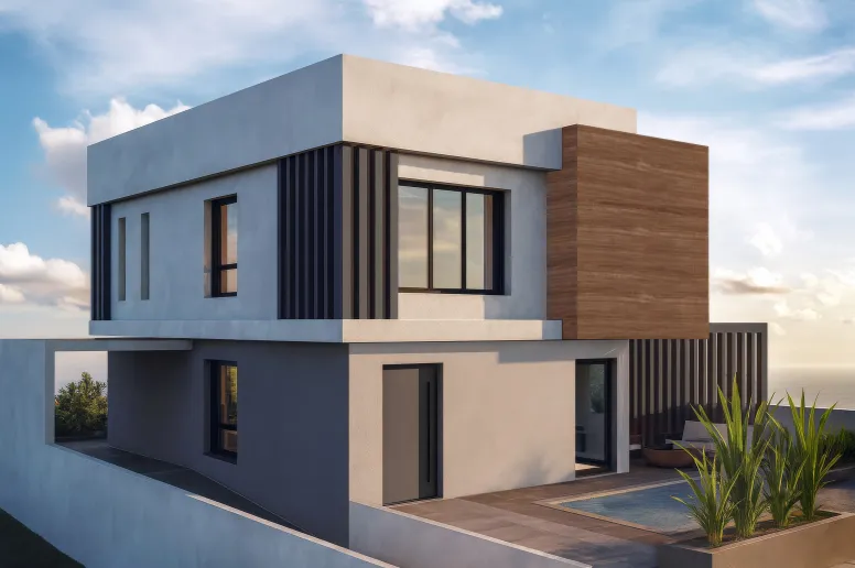 3 bedroom villa in Panthea, Mesa Geitonia, Limassol