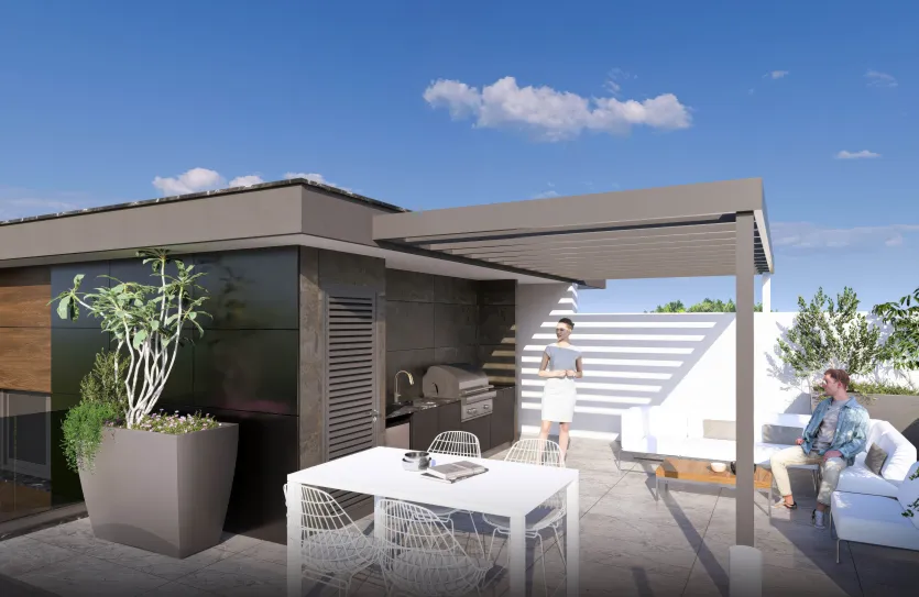 Пентхаус с 2-мя спальнями продажа - 17780