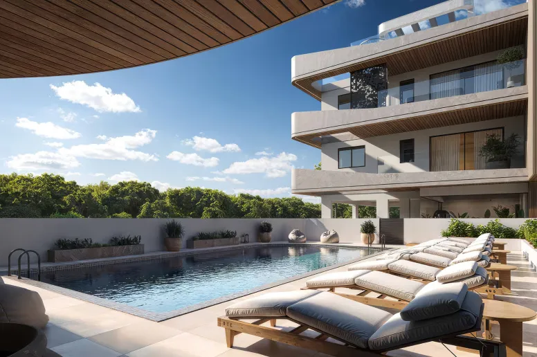 1 bedroom apartment in Livadia, Larnaca, new development