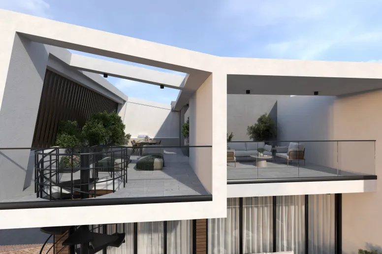 3 bedroom penthouse in Mesa Geitonia, Limassol