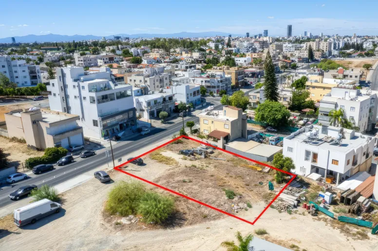 Commercial plot in Nicosia, Nicosia City, Palouriotissa, Panagia