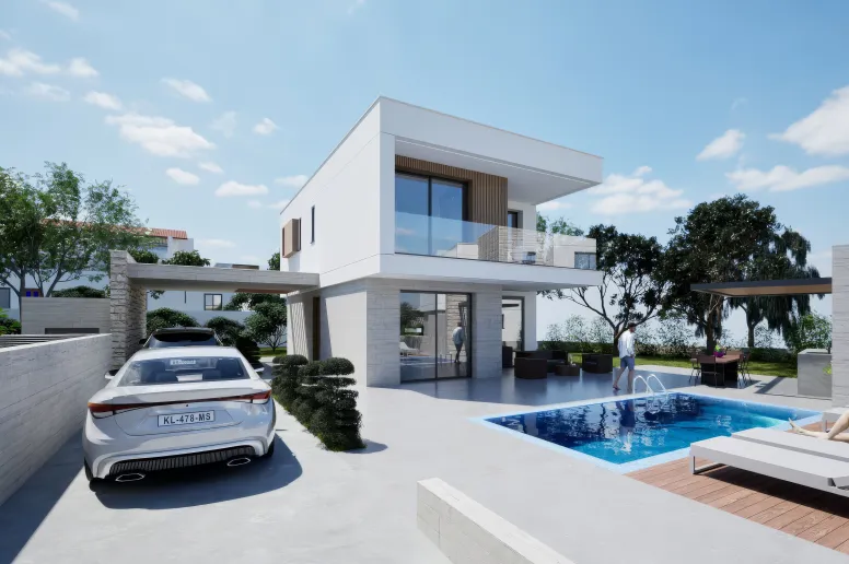 3 bedroom villa in Tala, Paphos, new development