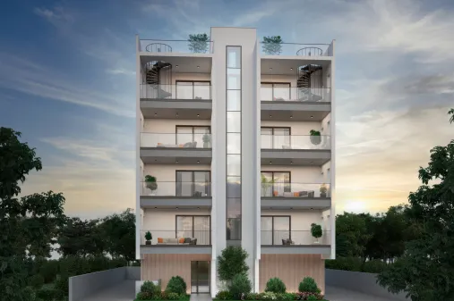 2 bedroom penthouse in Larnaca City, Larnaca