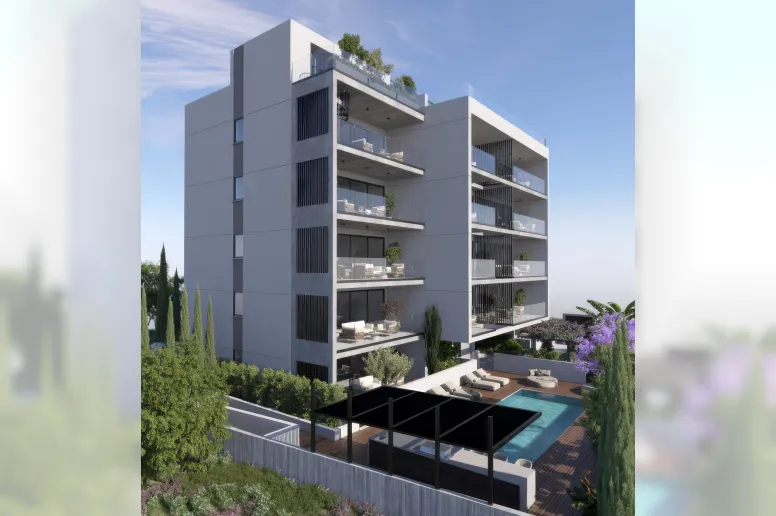 2 bedroom penthouse in Germasogeia, Limassol, new development