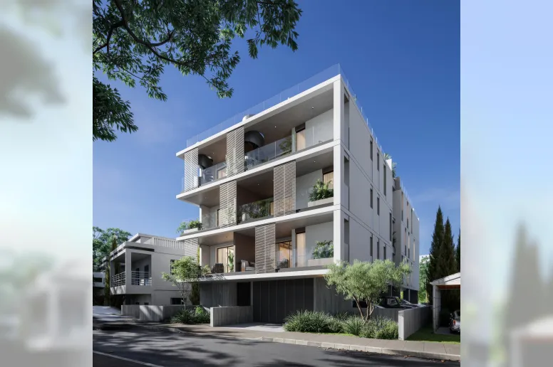 1 bedroom penthouse in Mesa Geitonia, Limassol